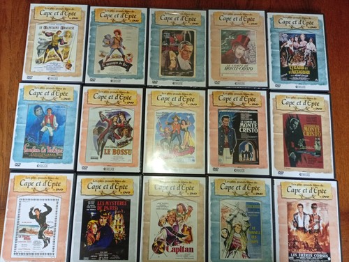 Lot dvd films cape - lot, 15