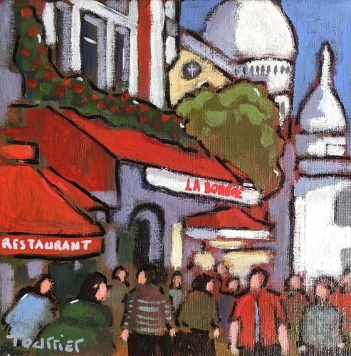 Tableau paris montmartre - tableau,