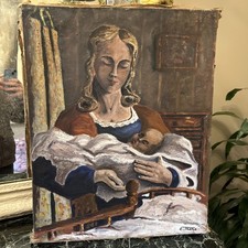 Tableau ancien, peinture Huile