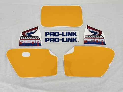 Honda 350 1985 - xr, plaque