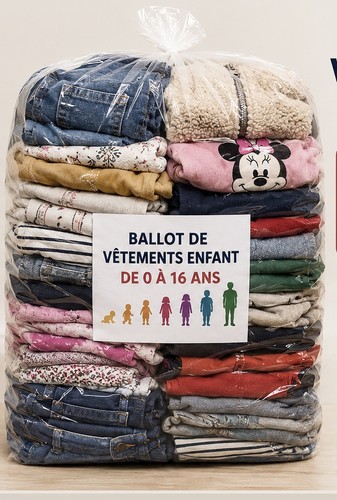 10kg vêtement enfant - ,