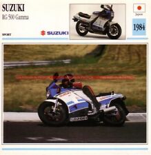 SUZUKI RG 500 Gamma RG500 1984 : Fiche Moto #000759