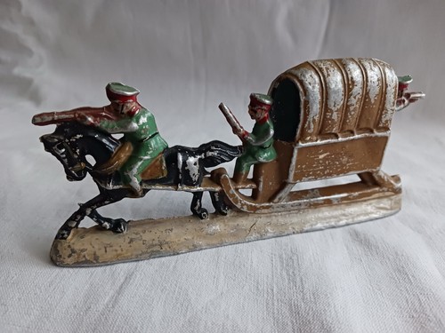 Russie soldats troika traineau - russie,