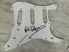 Nile Rodger’s Signed Autographed PICKGUARD W Psa DNA Coa