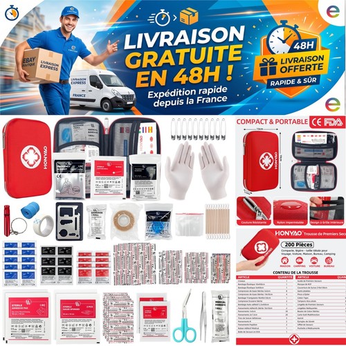 Trousse premiers secours - de,