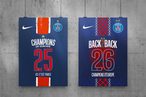 Duo poster psg - duo, 2025/2026