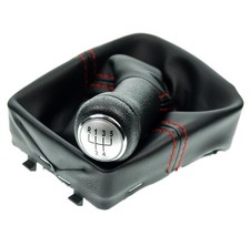 Levier De Vitesses pour VW Polo 9N Rouge Gti Regardez Année Fab. 2001-2009 5
