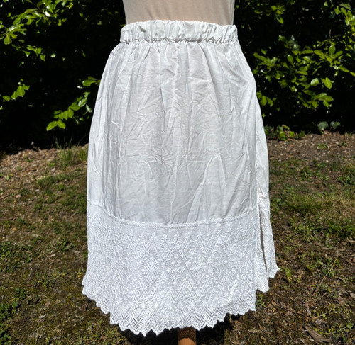 Jupon ancien coton - coton, &