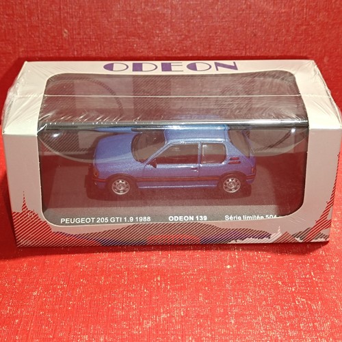 Peugeot 205 gti bleu 1 - peugeot,