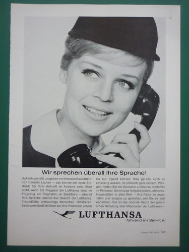 1962 pub lufthansa german - pub,