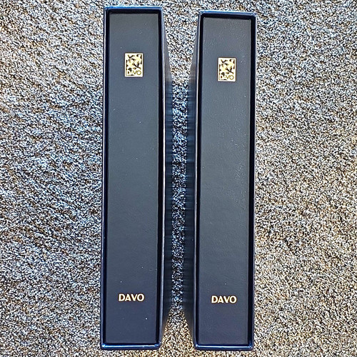 Two davo stamp albums - davo,