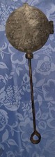 ANCIEN VINTAGE GAUFRIER EN FONTE 60,5CM DANS SON JUS