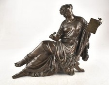 *Auguste Moreau Bronze Sculpture "Histoire des Peuples et des Rois"