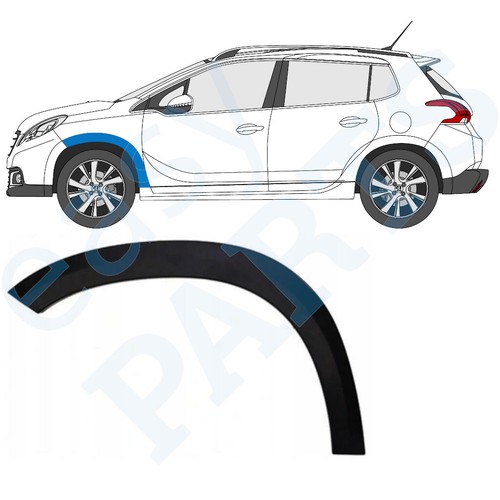 Peugeot 2008 2013 - -2019, barre