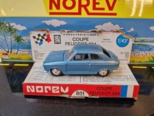 Rare Norev Coupé Peugeot 204 métal jet-car neuve en boite jouet ancien