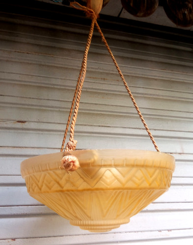Ancien lustre vasque art - lustre,