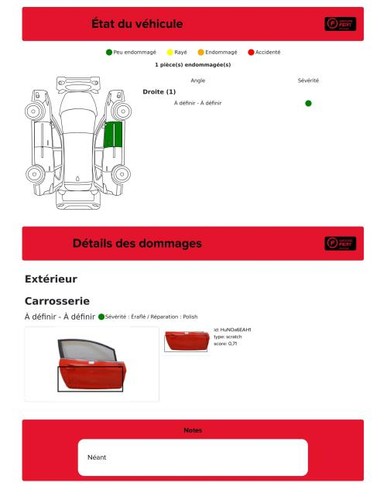Porte avant droit ford fiesta - avant,