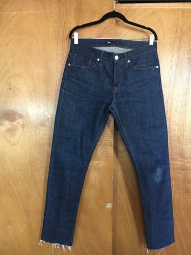 3x1 mens slim indigo raw - mens,