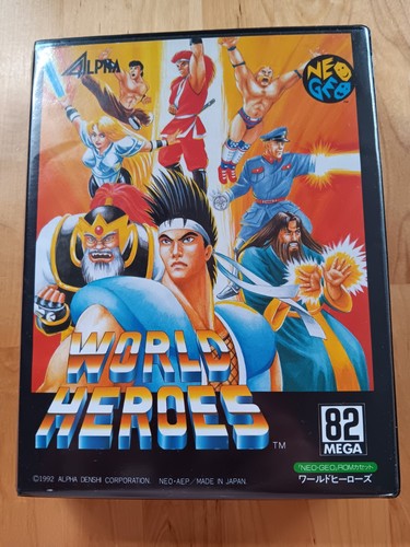 World heroes neo geo aes - heroes,