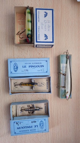Leurres pêche vintages - leurres,