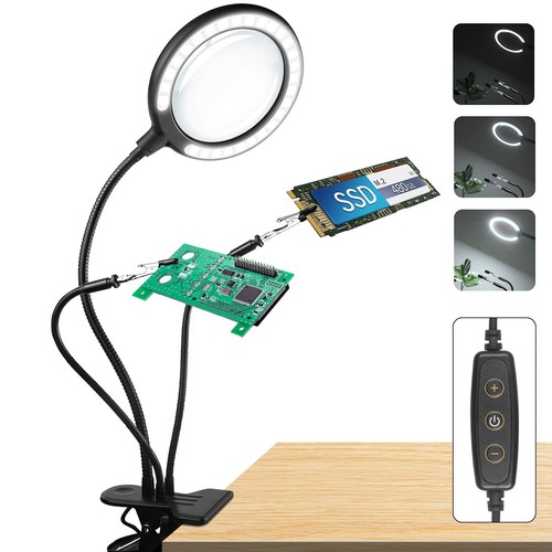 Lampe loupe sur pied - lampe,