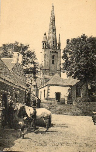 Plougasnou église forge - plougasnou, (29)