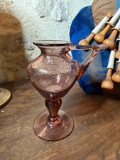 LAMPE A HUILE VERT Soufflé -