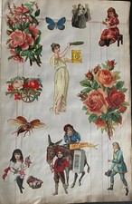 CHROMOS GAUFFRES  XIX éme