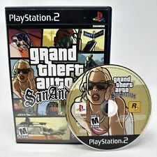 Grand Theft Auto: San Andreas (Sony PlayStation 2, 2004) NO MANUAL - TESTED!