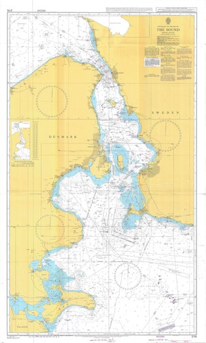 Carte maritime entrée - carte, l'entrée