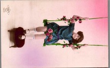 *73239 postcard fantasy child