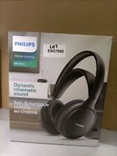 Philips SHC5200 Home Cinema Wireless Headphones Black Used,  Not Working