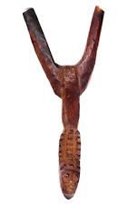 African Art - Lance Pierre Côte d'Ivoire - LP008 - Slingshot Fronde POTOMO WAKA