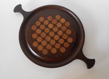 Theodor Skjode Knudsen For Skjode Skjern Wenge & Oak Cutting Board 1965 Denmark