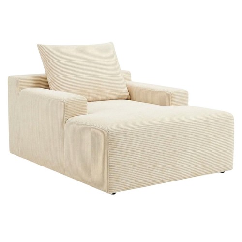 Fauteuil lounge velours - fauteuil,