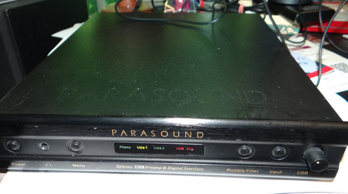 Parasound zphono usb - zphono, phono