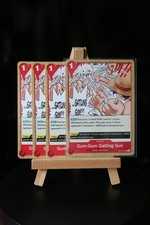 One Piece Card Game ! Gum-Gum Gatling Gun OP13-021 COMMUNE - Anglais ! x4