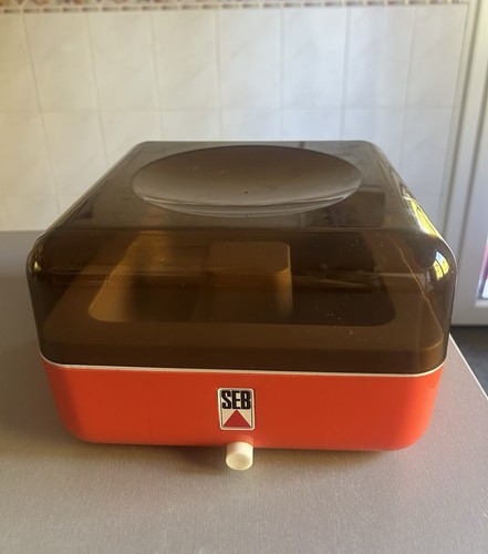 Seb yaourtière vintage orange - yaourtière,