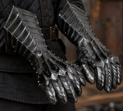 Gants armure médiévaux - d'armure,