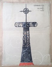 Dessin Aquarelle Art Déco
