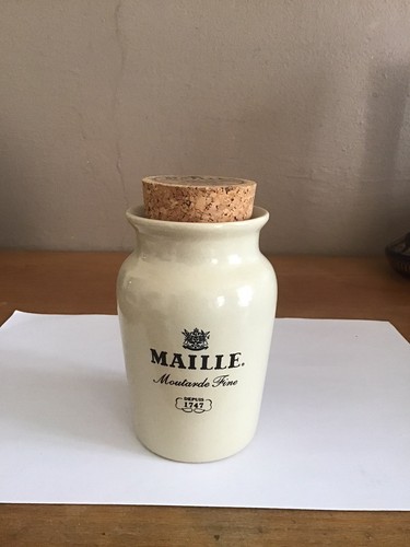 Pot moutarde maille - pot, en