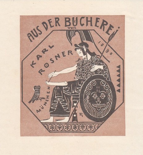 Exlibris livre art - exlibris,