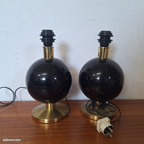 Paire lampes poser - de, à