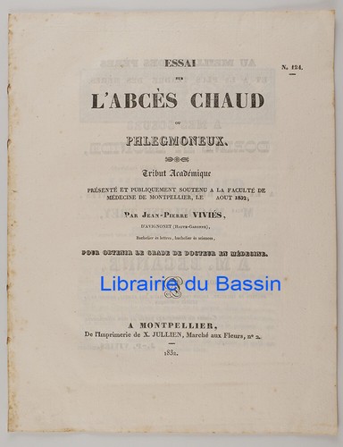 Essai sur abcès - essai, ou