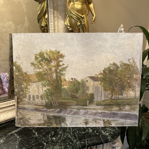 Tableau huile sur toile - huile,