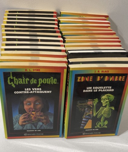 Lot livres chair de - livres, poule