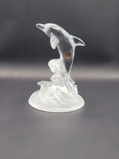 Cristal D’Arques Lead Crystal Dauphin   Exquisite Glass Figurine 