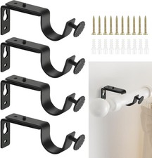 Lot de 4 supports de tringle