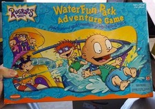 Vintage Nickelodeon Rugrats Water Fun Park Adventure Game Missing 3 Movers/token