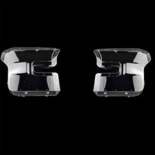 2* Headlight Headlamp Lens Cover Left Right Side For Ford Raptor F-150 2015-2017